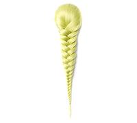 Hair Extensions 15 Inch Synthetic Hair String Braid Ponytail Bun Fishtail Ponytail Extension Hair Bun Women Long Straight Braided Wig Hair Pieces For Women,10-15inches