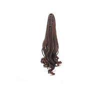 Hair Extensions 21inches Messy Bun Synthetic Bun Long Curly Hair Big Wavy Claw Clip Style Ponytail Hair Extension Women Wig Bun Hair Pieces For Women,D-55cm
