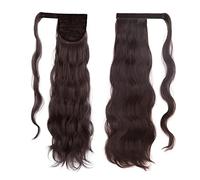 Hair Extensions 22 Inch Long Wavy Curl Wrap Ponytail Heat Resistant Synthetic Wig Ponytail Extensions Hair Bun for Women Hair Pieces For Women,4-22inches