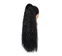 Hair Extensions 24" Long Curly With Drawstring Puff Ponytail Hair Extension Synthetic Ponytail Hair Clip Bun for Women's Everyday Use Hair Pieces For Women,17-24 inch