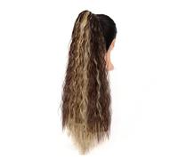Hair Extensions 24" Long Curly With Drawstring Puff Ponytail Hair Extension Synthetic Ponytail Hair Clip Bun for Women's Everyday Use Hair Pieces For Women,28-24 inch