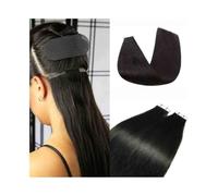 Hair Extensions Black 20Pcs 50g Seamless Hair Extensions, Women's Wigs(24 inch)