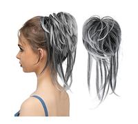 Hair Extensions Donut Bun Messy Bun Ponytail Extensions with Elastic Bungee Curl Hair Bands Ponytail Extension Wigs for Women Hair Pieces For Women,1B 171T1001