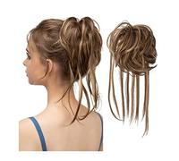 Hair Extensions Donut Bun Messy Bun Ponytail Extensions with Elastic Bungee Curl Hair Bands Ponytail Extension Wigs for Women Hair Pieces For Women,10HM27