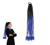 Hair Extensions for Braiding 24 Inch Soft Yaki Texture Braids Synthetic Fiber Ponytail Extension 2725