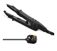 Hair Extensions Iron,Professional Electrothermal Hair Extension Tools,Heat Connector Wand for Application and Removal of U/I/T/Flat TIP Hair, 80℃-200℃ Temperature Adjust (Black)