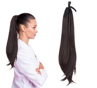 Hair Extensions Long Straight Ponytail Synthetic Hairpieces Pony Tails Natural Soft Hair Extension for Women 2307-50