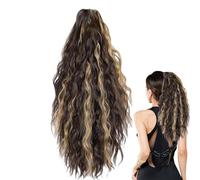 Hair Extensions Ponytail,Claw Curly Extension Ponytail,Long Volume Hairpiece | for Women Costume Cosplay Party Daily Commuting Gathering Performance