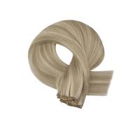 Hair Extensions Silky Human Extension For Women Invisible Weft Sew In Easy To Use(16nches,P16 22)