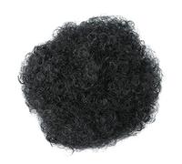 Hair Extensions Synthetic Afro Puffs with Drawstring Hair Pieces Ponytail Hair Bun Updo Hair Extensions Bun For Women Short Curly Bun Hair Pieces For Women,Q9-1B