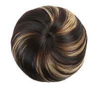 Hair Extensions Synthetic Barrette Donut Bun with Drawstring Hair Comb Straight Hair Bun Extension Headband Wig for Women Hair Pieces For Women,588-07