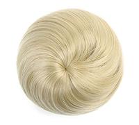 Hair Extensions Synthetic Barrette Donut Bun with Drawstring Hair Comb Straight Hair Bun Extension Headband Wig for Women Hair Pieces For Women,588-09