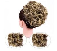Hair Extensions Synthetic Messy Bun Wave Curly Hair Extensions Bun Extensions Comb Clip In Messy Bun Hair Accessories for Women Hair Pieces For Women,22T10#