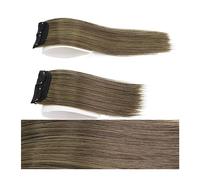 Hair Extensions Synthetic Straight Clip in Hair Extensions Invisible Hairpin Hair Add Women Hair Volume Short Silky Straight Hair Thick One Piece Hairpieces for Thin Hair Hair Pieces(10-86,30cm)