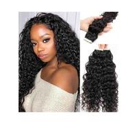 Hair Extensions Women's Wavy Curls, Double Sided Hair Extension Tape, Wigs(20 inch)