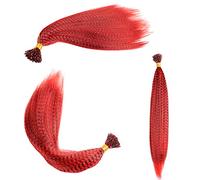 Hair Feathers 10 Strands Vibrant Feather Hair Extensions - Colors, 16 Inch, Mixed Colored Synthetic Feathers Kit(1)