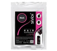 Hair Fibres Black 100g Refill - Natural Hair Powder for Building, Thickening and Hair Loss Coverage in 30 Seconds