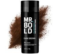 Hair Fibres DARK BROWN for Thinning Hair, Natural Keratin Hair Fibres for men & Women for Instant Result, Concealer for Thicker, Fuller Hair, Undetectable & Secure, Premium Long-Lasting Hold (28g)