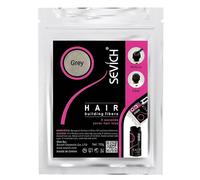 Hair Fibres Grey 100g Refill - Natural Hair Powder for Building, Thickening and Hair Loss Coverage in 30 Seconds