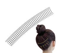Hair Finishing Fixer Comb, Wire Hair Combs, Stretchable Invisible Hairs Fixer, Bun Holder, Volume Comb, Pins Hairs Updo Styling Tool Decorative Accessories