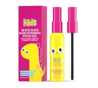 Hair Finishing Stick for Kid, Hair Stick for Flyaways, Dinosaur-Themed Hair Mascara with Gentle Brush - Flyaway Hair Tamer for Children, Non-Greasy Styling Gel for Baby Hairs & Smooth Edges 40ml