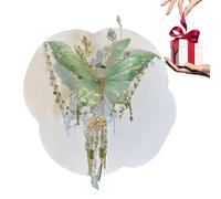 Hair Flowers for Women - Beaded Tassel Hair Pin,Silk Bowknot Shiny Tassels Rose Elegant Headwear for School Prom Cosplay Festival Bridesmaid Everyday Dance