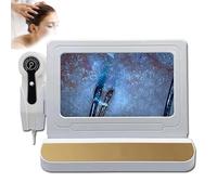 Hair Follicle Detector & Scalp Analyzer - Advanced Skin Diagnostic Machine for Hair Loss and Scalp Health(Gold)