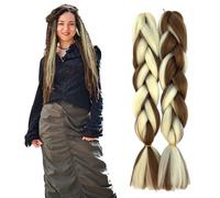 Hair for Braiding Jumbo Braids Long Ombre Hair Extensions Kanekalon Braid for Women Synthetic 24inch 1514