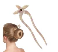 Hair Fourks For Little , Vintage Fork Hairpins - Vintage Starfish Fork Women Buns Hairpin - Lazy Hair Clip For Long Layers Mother's Day Anniver