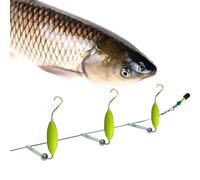 Hair Frames | High Carbon Steel Barb Hooks | Adjustable Stainless Steel Kit for Water, Saltwater, Rivers and Outdoor Activities