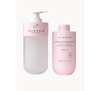 Debenhams Hair Gain Hydrating Shampoo Starter Kit, Peptides & Marshmallow Root, Refillable, 250 ml