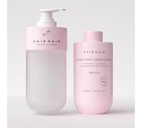 Hair Gain Now Hydrating Conditioner Starter Kit, Refillable Bottle with 250ml Refill, Peptide-Enriched, Marshmallow Root Formula, All Hair Types, Vegan, Sulphate-Free