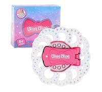 Hair Gem Stamper Kit, Hair Bedazzler Kit with 180 or 360 Rhinestones Gems, Glitter Diamond Styling Tool for Girls Kids, Fun & Easy-to-Use Hairs Accessory Machine, Durable & Long-Lasting Shine