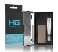 Hair Genetics Root Touch Up Hair Powder - Root Cover Up Instantly Conceals Thin Hairline, Covers Grey Roots, Easy Application, Water & Sweat Resistant Hair Colour for Fuller Hairlines (Light Brown)