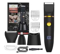 Hair Grooming Tool Featuring Customizable Cutting Preferences and Rapid USB C Charging Technology Quick Fee Shaving Machine