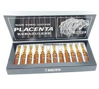 HAIR GROWTH / HAIR LOSS / PLACENTA HAIR TREATMENT 10 Pcs (Kerazulene / Black)