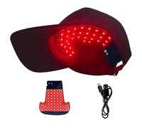 Hair Growth Hat - 450nm/660nm LED Stimulator Device Care Hat - Red Light Cap,for Daily Use Leisure Women Men Home Travel Scalp
