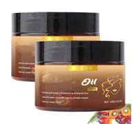 Hair Growth Oil, 100% Pure Organic Unrefined, Natural Hair Growth Balm, Prevents Hair Loss, Strengthens Hair Naturally, Deeply Moisturizes, Prevents Frizz