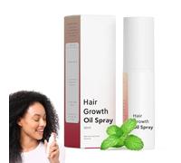 Hair Growth Oil Spray, Hair Serum, Herbal Hair Growth Spray with Castor Oil & Ginger, Nourishes Scalp, Boosts Volume, Vegan Formula for All Hair Types (1 Pcs)