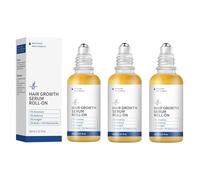Hair Growth Roll-on Essence, portable rollerball design, precisely nourishes the scalp, reducing hair loss from the roots. Makes hair thicker and stronger, suitable for all hair types.