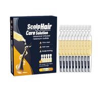 Hair Growth - Scalp Solution, Follicle Support Formula for Thinning, Itch Relief Care with Botanical Extracts, Hair Care Category Set, Daily Strengthening Usage