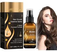 Hair Growth Serum Spray, with Ginger, Grape Seed Oil and Paeonia Root Extract, Hair Regrowth Thickening Spray for Thicker, Longer & Stronger Hair (1Pcs)