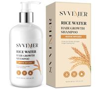 Hair Growth Shampoo with Rice Water Thickening Shampoo with Biotin for Hair Loss and Weakening Sulfate Free for Women and Men 10 fl oz (Pack of 1)