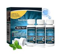 Hair Growth Solution - 3 Pieces Gentle Root Drops, Nourishing Scalp, Lightweight Daily Formula, Strengthening Hair, Care for Men Travel Home Use