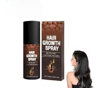 Hair Growth Spray, Hair Growth Oil Spray with Biotin, Ginger Root Extract, He Shou Wu, Castor Oil, Reduced Shedding, Hydration and Silky Texture for Women and Men (1PC)