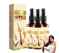 Hair Growth Spray, Hair Growth Serum, Anti Hair Loss Treatment for Hair Regrowth, Extra Strength Scalp Solution, Thicken Strengthen Longer Hair, Anti Hair Loss Serum for Women and Men (3PC)