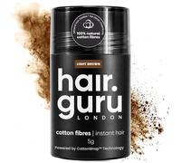 Hair Guru London Hair Thickening Fibres, Light Brown, 5g Trial Size