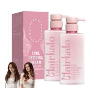 Hair Halo Curl Defining Cream, Hairhalo Curl Defining Cream, Hairhalo & Co Curl Defining Cream, Hair Halo Cream, Curl Defining Cream, Anti Frizz Hair Cream, Curl Cream for Wavy Curly Hair (2)
