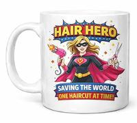 Hair Hero Saving The World One Haircut at a Time Gift Mug