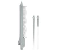 Hair Highlighter Comb with Metal Pick, Hair Sectioning Clips Comb Baber Hairstylist Tools Clips Dyes Sectioning
